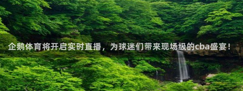 熊猫健身：企鹅体育将开启实时直播，为球迷们带来现场级的cba盛宴！